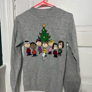 Peanuts Heather Gray Pullover